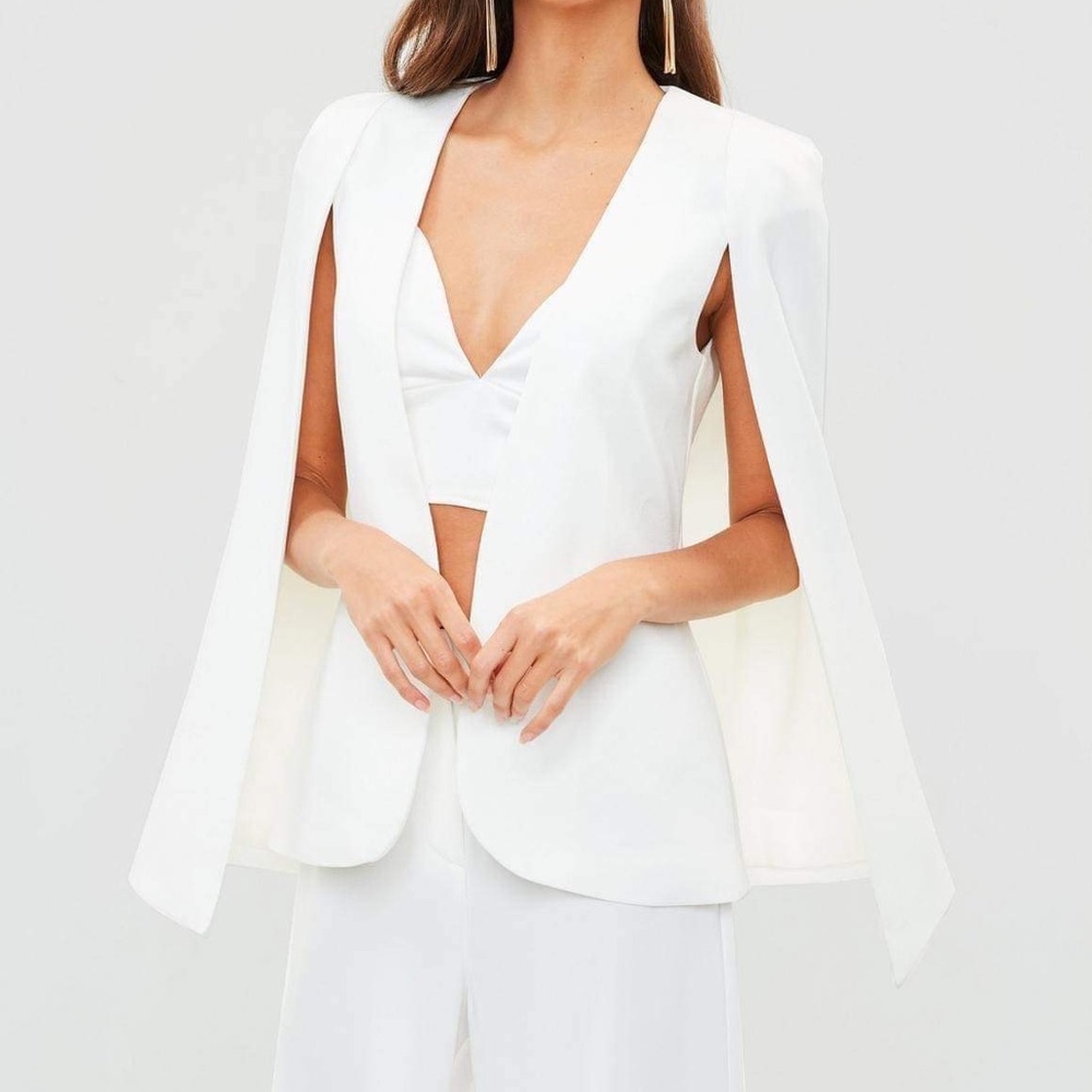 Missguided vest blazer